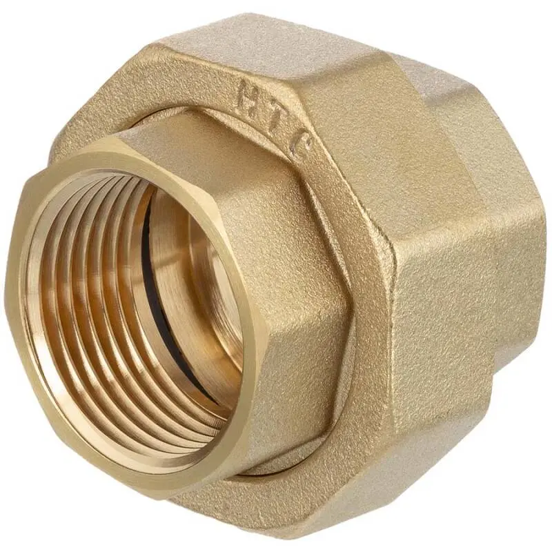 Screw connection, female thread, female thread, brass | M+B Fluid ...